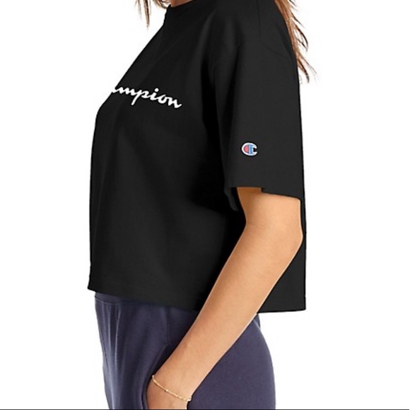Champion Short-Sleeve Cropped Top - Picture 2 of 3